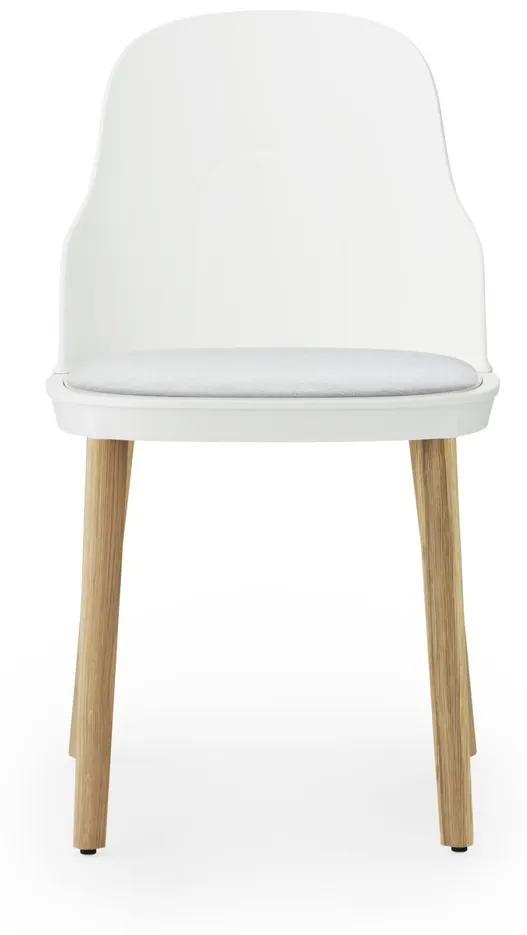 Stolička Allez Chair Canvas – biela/dub