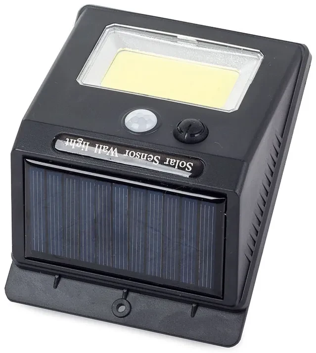Verk 01392 Solární venkovní LED COB osvětlení s pohybovým senzorem