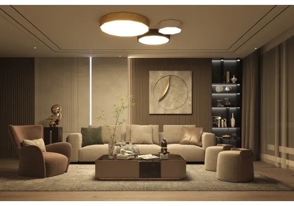 Immax NEO 07130-B60-LED SMART Stmievateľné svietidlo DIAMANTE LED/43W/230V+DO 60cm