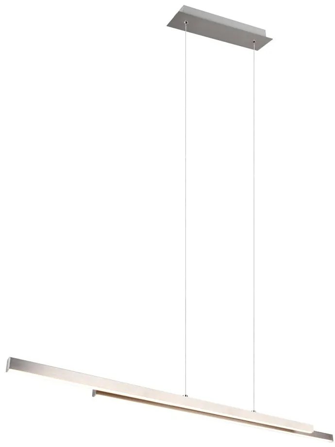 LED závesné svietidlo v striebornej farbe Odio – Trio