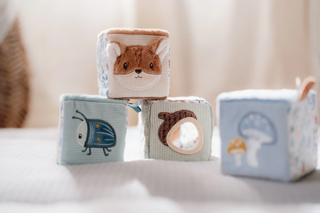 Kocky textilné 4 ks Forest Friends