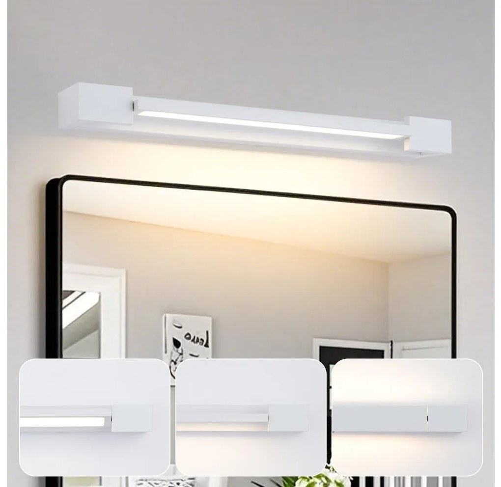 Brilagi- LED Kúpeľňové osvetlenie zrkadla AQUA LINE LED/12W/230V 45 cm IP44 biela
