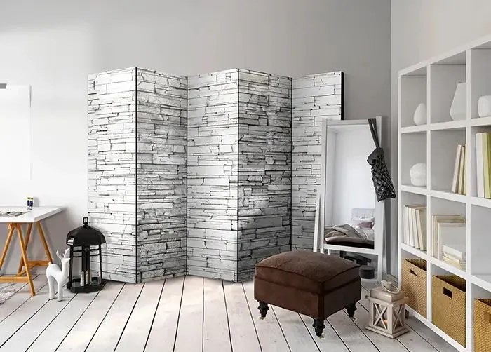 Paraván - White Spell II [Room Dividers] Veľkosť: 225x172, Verzia: Obojstranný