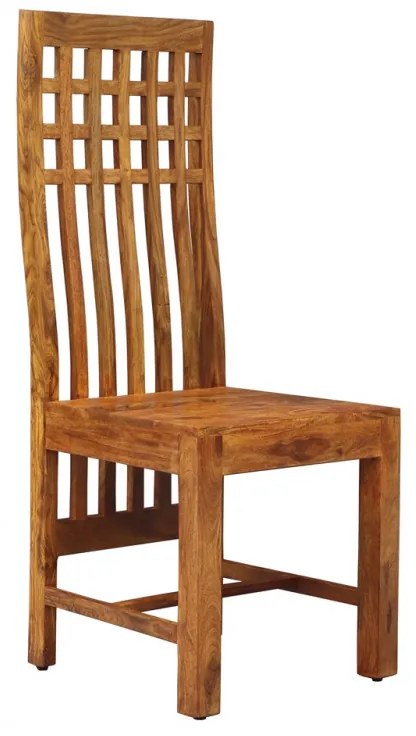 Stolička Gani z indického masívu palisander Svetlomedová