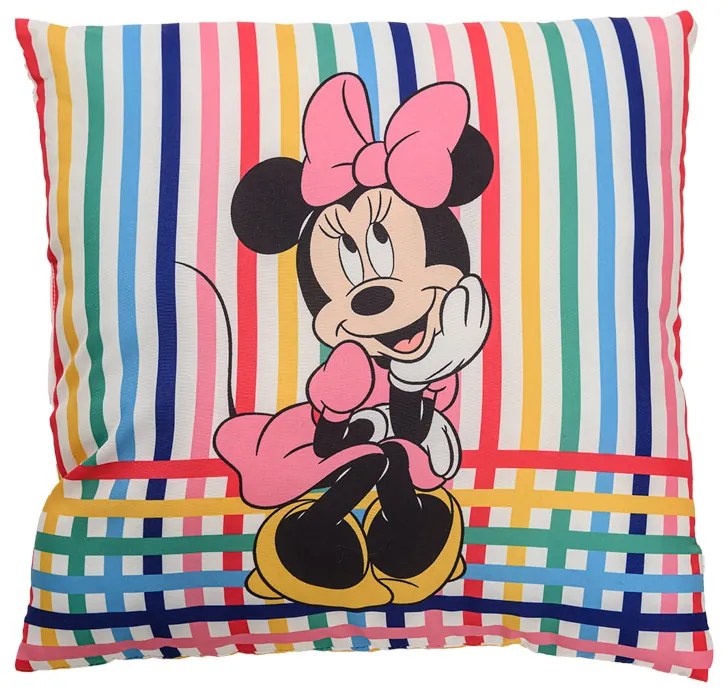 Dekoračný vankúšik MICKEY MOUSE 40x40 cm - viac farieb Farba: Krémová