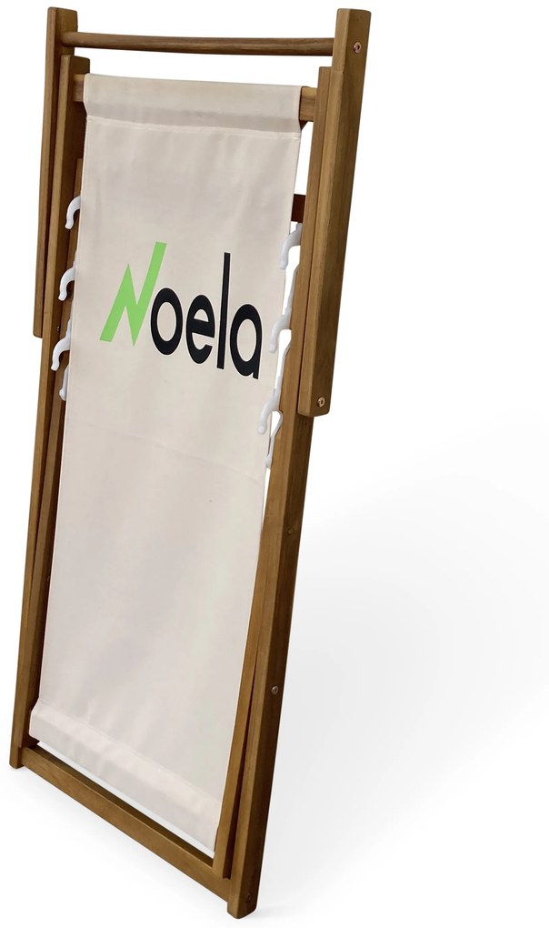 Plážové skladacie kreslo NOELA béžová