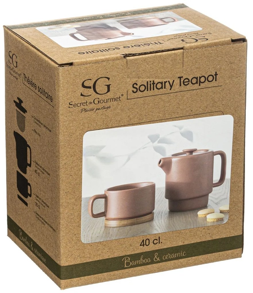 Čajový/kávový set so sitkom Natural Terra