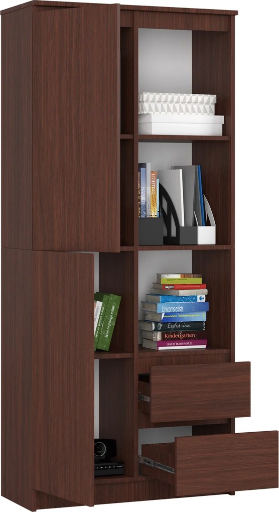 Skriňa Rexa 80 cm wenge