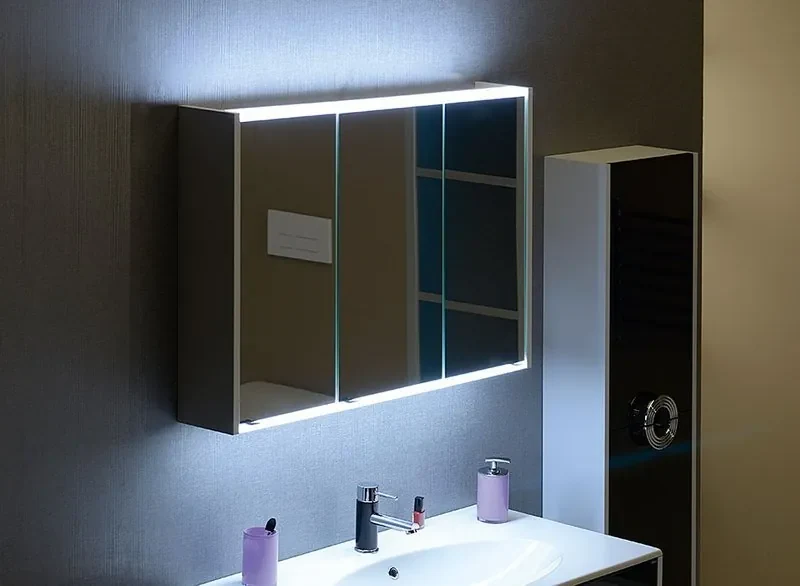 Sapho Sapho, BATU galérka 2x LED osvetlení, 100x71x15cm, biela, 1141130
