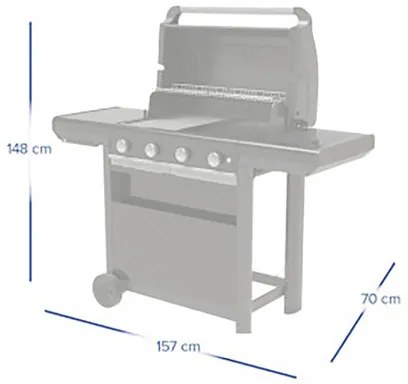 Plynový gril Campingaz 4 Series Select S