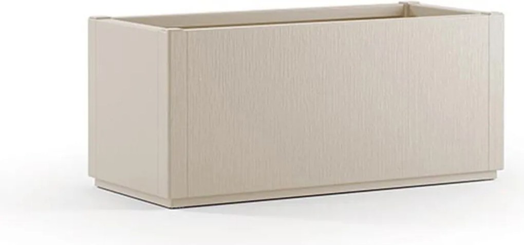 STEFANPLAST Kvetináč ETHICA 80 cm, biely