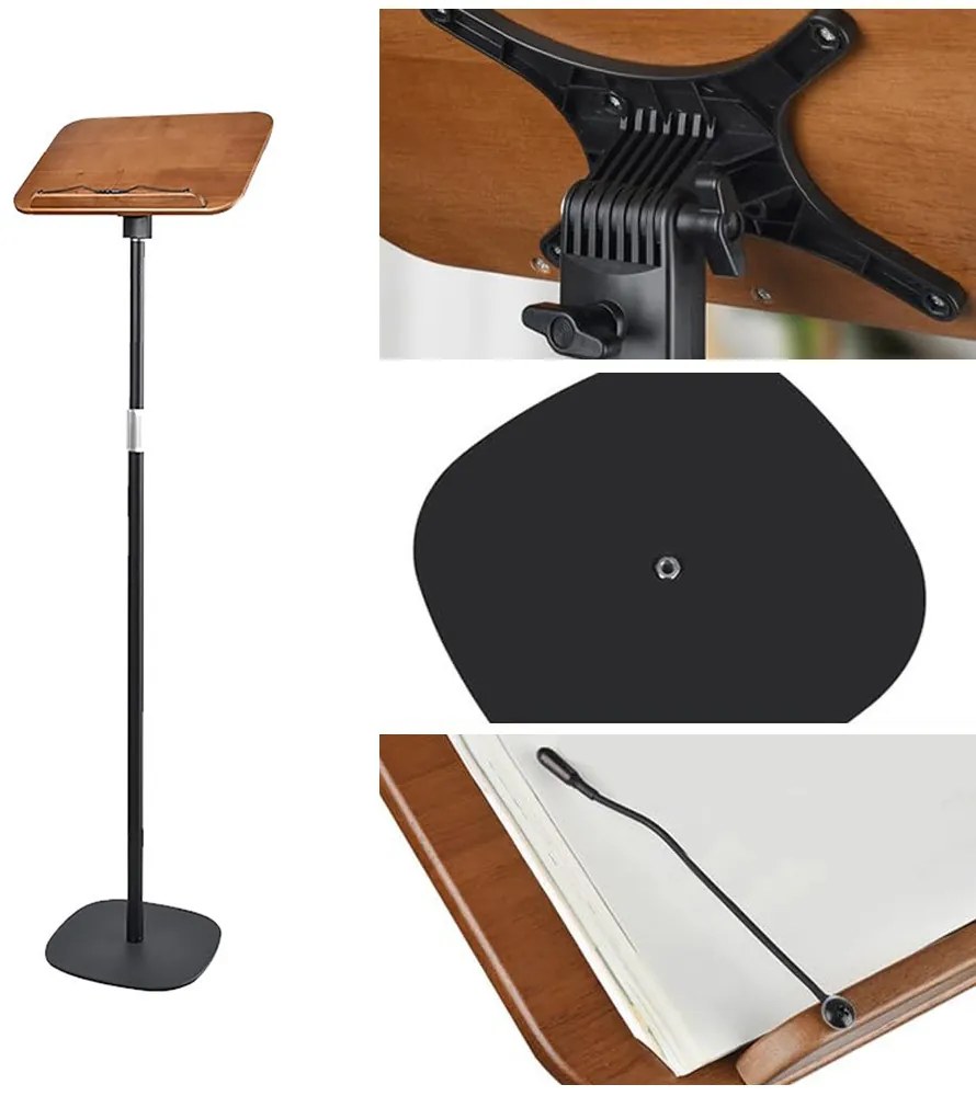 Nastaviteľný stojan na knihy - slúži aj ako čítací pult
