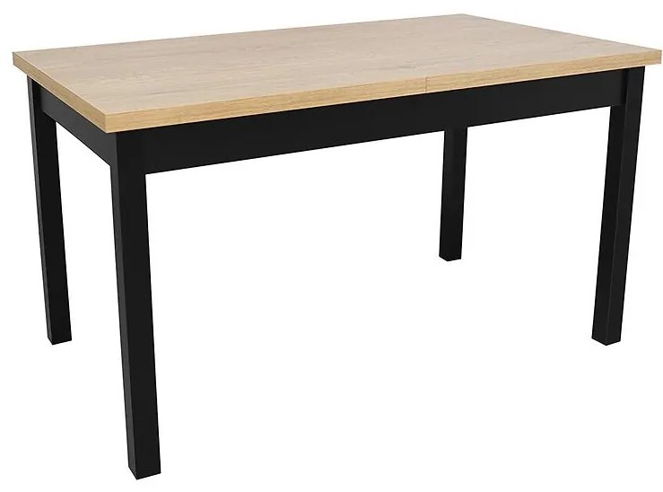 Stôl St-69 160x80+40 Dub Cremona/Čierna