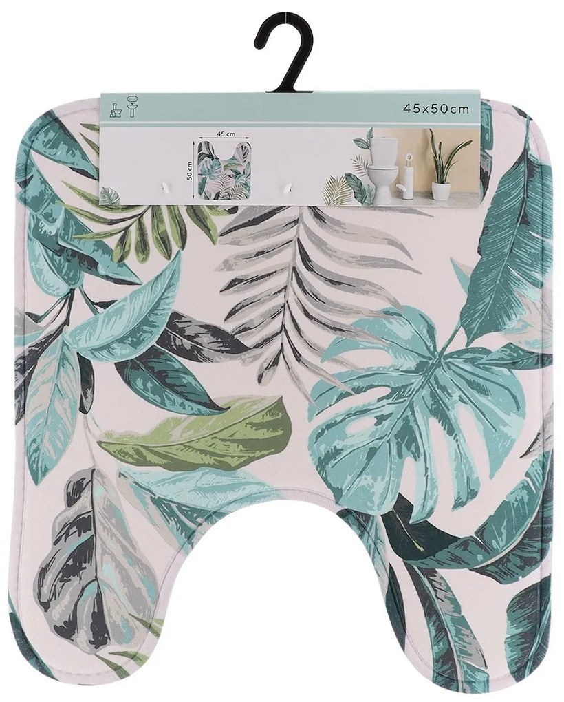 TENDANCE WC predložka Jardin, 45x50 cm, viacfarebná