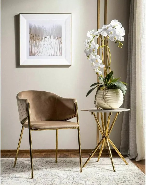 SI Stolička Bono Velvet béžová