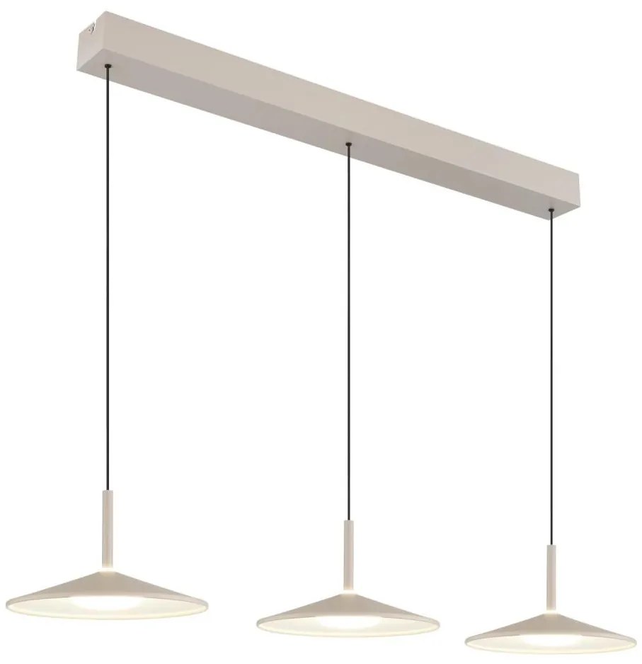 Globo 15635SA-3H - LED luster na lankách LAMPONE LED/24W/230V 4000K krémový