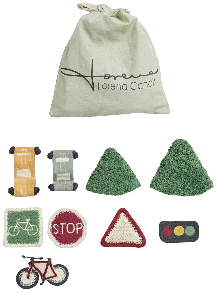 Kusový koberec Eco City, 120x170, béžová, detská izba, Lorena Canals