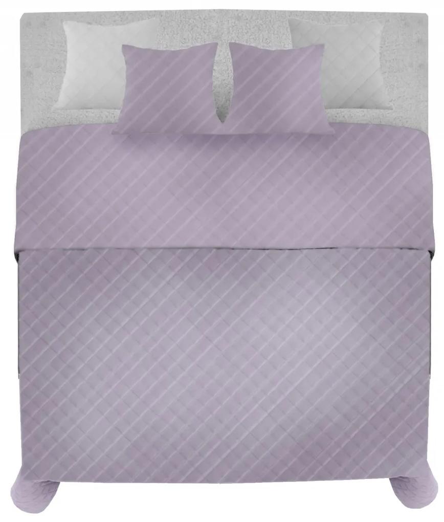 Tutumi Prikrývka na posteľ Palermo + 2 obliečky na vankúš fialová | BIANO