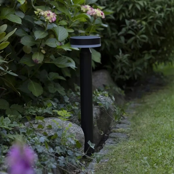 Brilliant - LED Solárna lampa so senzorom MAGUA LED/4W/3,7V 50,2 cm IP44 čierna