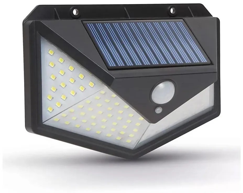 LED solárne nástenné svietidlo so senzorom LED/5W/5,5V IP65