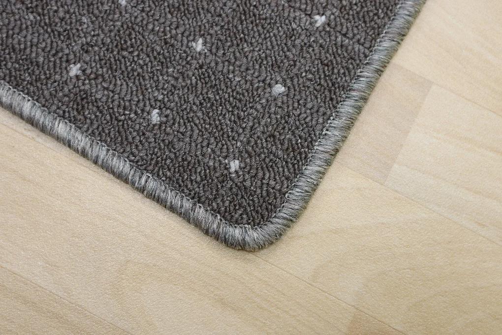 Condor Carpets Kusový koberec Udinese hnedý - 133x190 cm