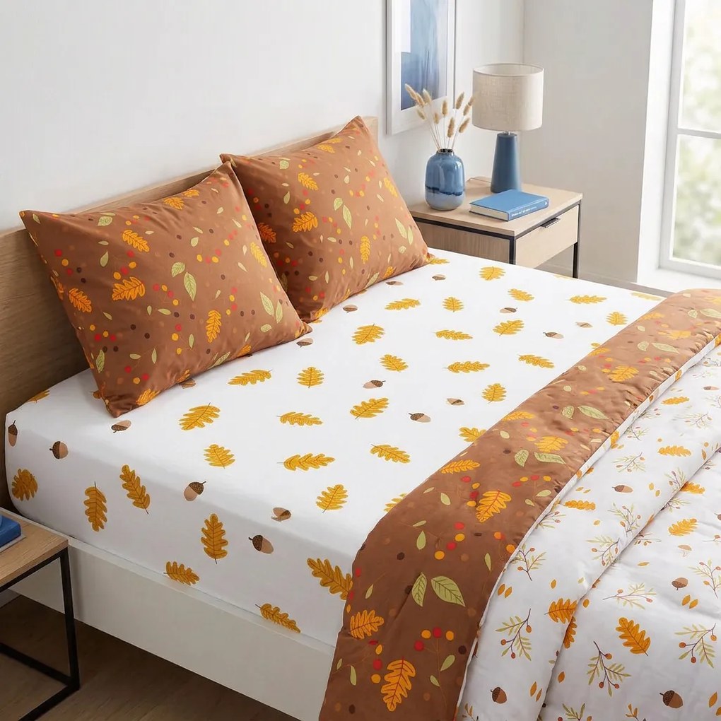 4Home jersey prestieradlo Jeseň, 160 x 200 cm
