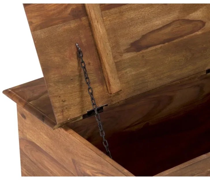 furniture-nabytek.cz - Masívny konferenčný stolík Merlin II z palisandra, lakovaný, hnedý – 110×60×45 cm