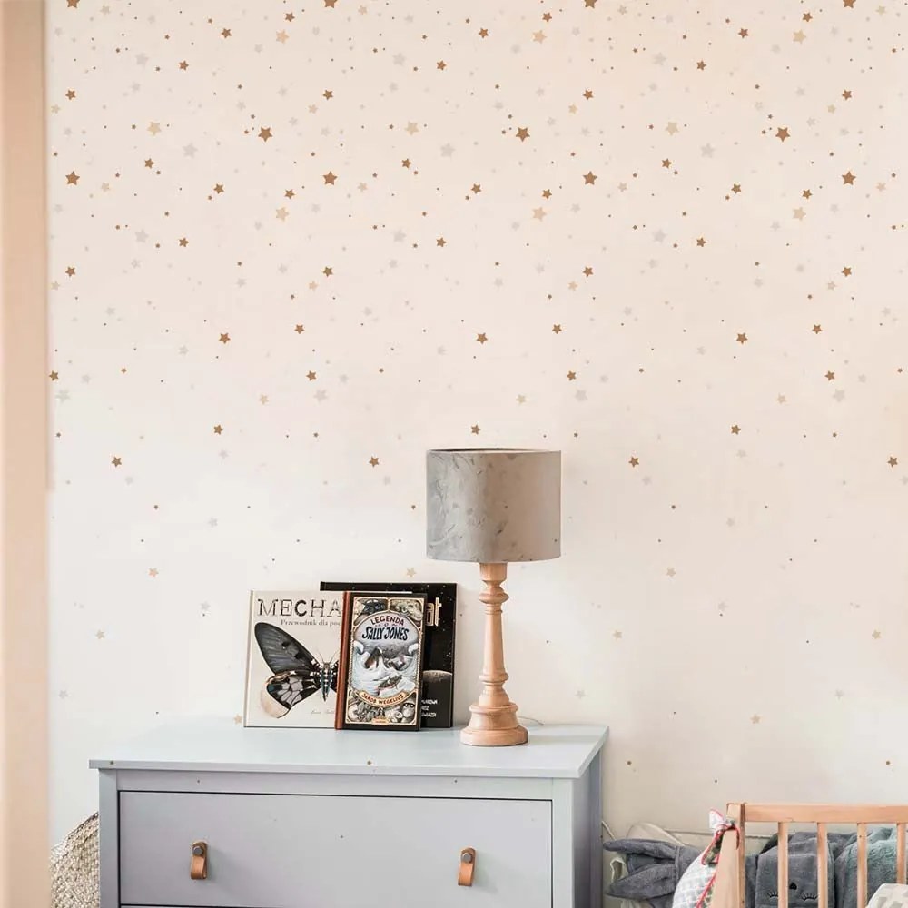 Tapeta hviezdy z neba biela 280×50 cm