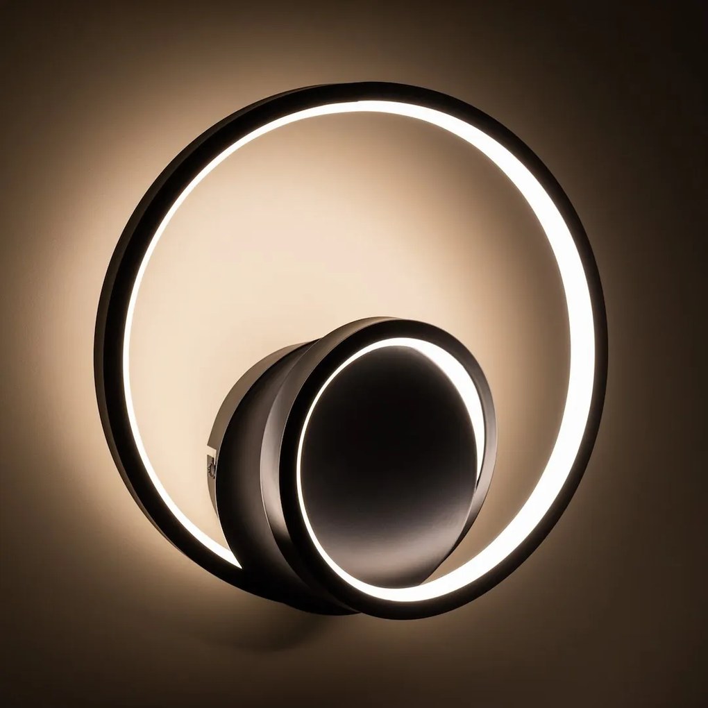 Nástenné LED svietidlo Lucero, 1x LED 13w, 4000k, b