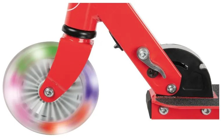 Playtive Kolobežka s LED kolieskami (kolobežka, červená) (100387743)