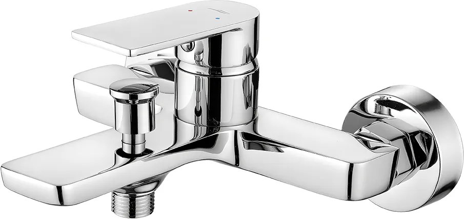 Kuchinox Serta, nástenná vaňová batéria, chrómová, LAV-BKS_010A