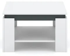 Konferenčný stolík OLAF biela/antracit