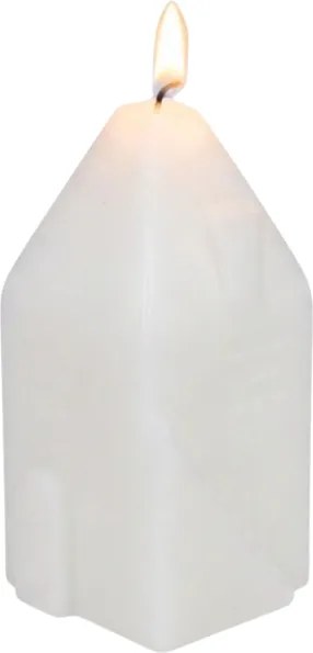 Stĺpová sviečka HOUSIX 13 cm - viac farieb Farba: Biela