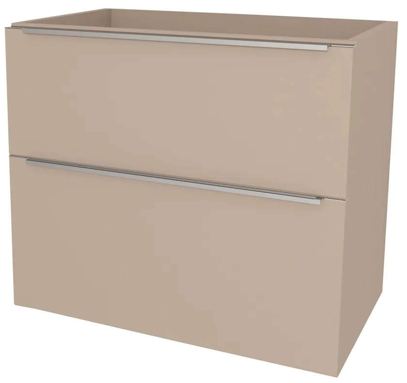 Mereo, Mereo Mailo, kúpeľňová skrinka 101 cm, chróm madlo, Multidecor, Šedý kameň, MER-CN592SSEKA