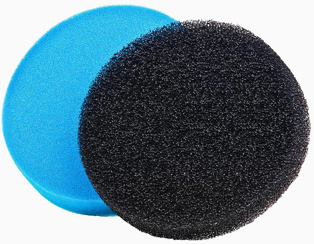 Náhradné filtračné dosky Heissner 10 ppi a 20 ppi okrúhle 2 ks, Ø2 2,5 x 7 cm ZF832-00