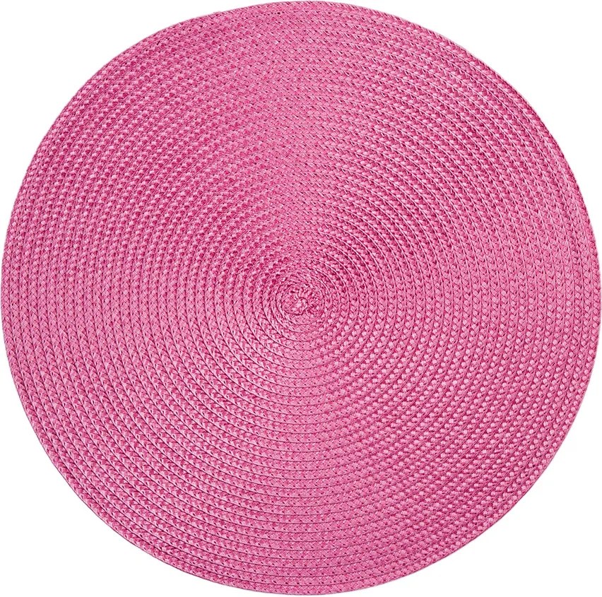 Jahu Prestieranie Deco okrúhle ružová, pr. 35 cm, sada 4 ks