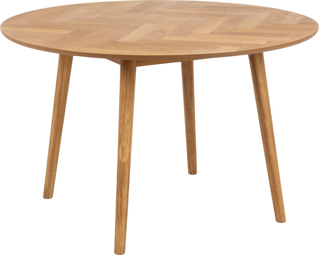 XXXLutz JEDÁLENSKÝ STÔL, dub, farba duba, 120/120/75 cm MID.YOU - Stoly - 001749070503