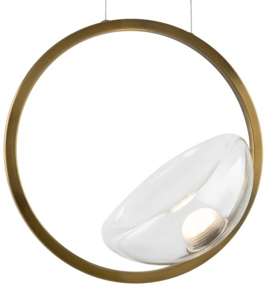 Maytoni MOD327PL-L5BS3K - LED Luster na lanku LUNARE LED/5W/230V zlatá