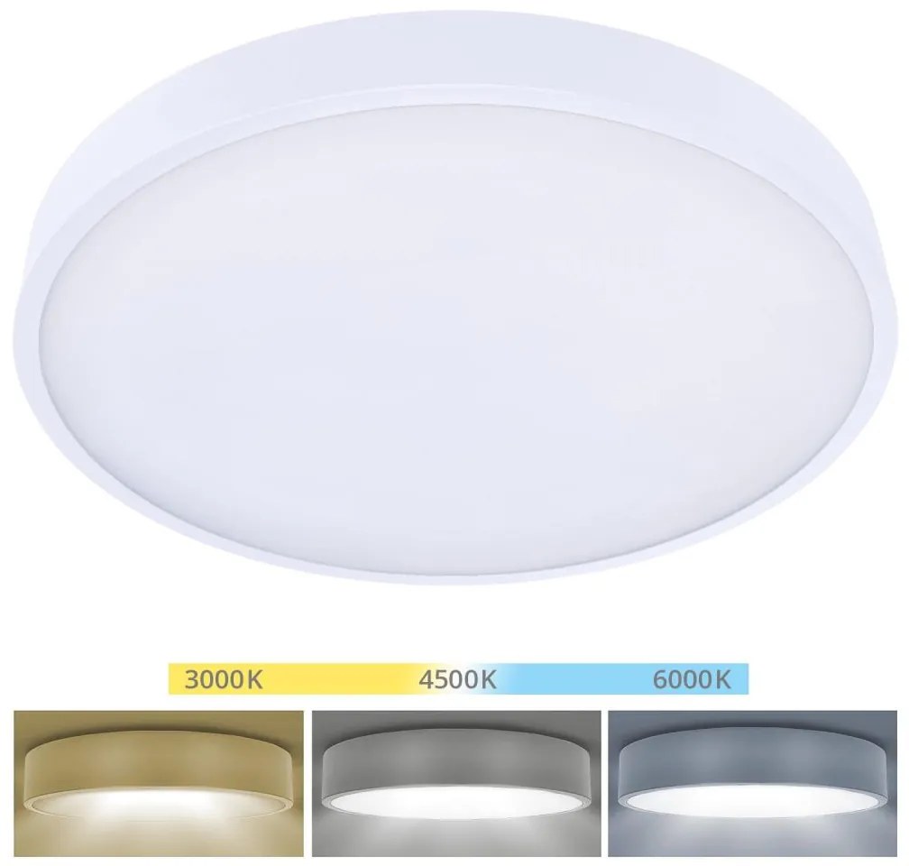 Brilagi Brilagi - LED Stropné svietidlo POOL LED/60W/230V 3000/4500/6000K 50 cm biela BG0673