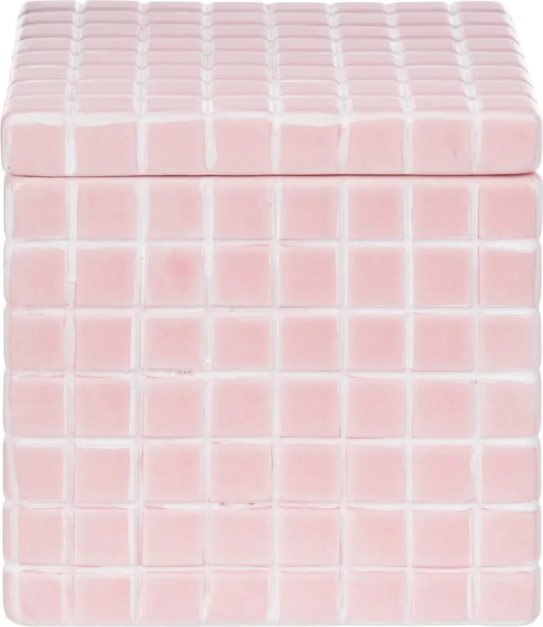 TILES Dóza 550 ml - ružová