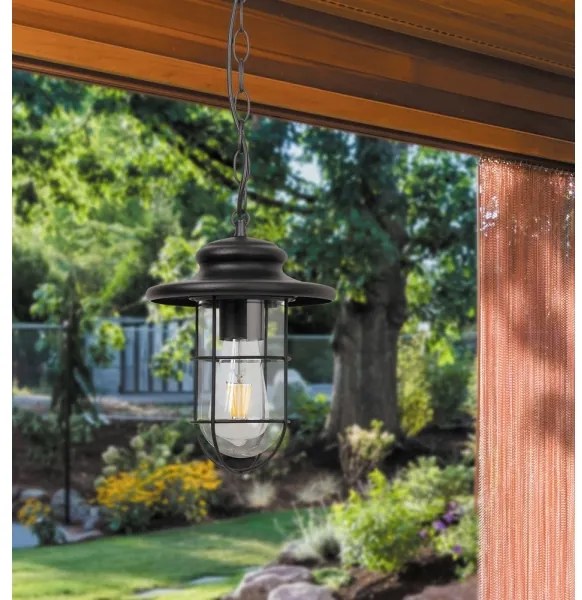 Rabalux 8070 - Vonkajšie závesné svietidlo PAVIA 1xE27/60W/230V IP44