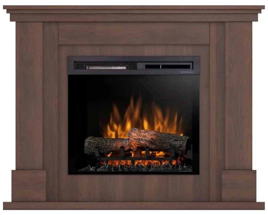 Elektrický krb Luena 23 tmavý dub