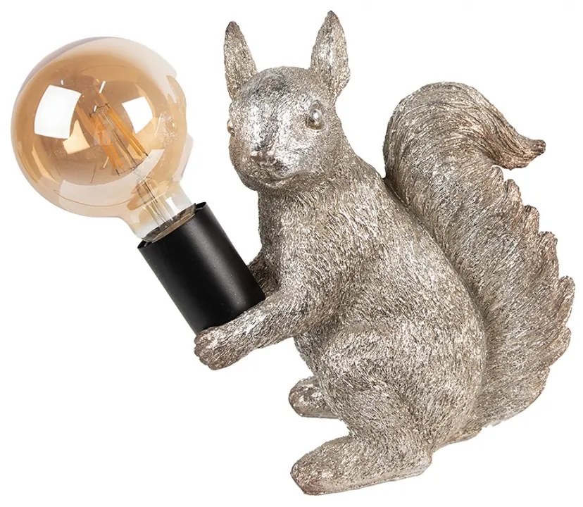 Detské svietidlo VEVERIČKA SILVER