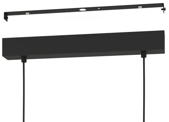 Eglo 43739 - Luster na lanku SHERBURN 3xE27/40W/230V