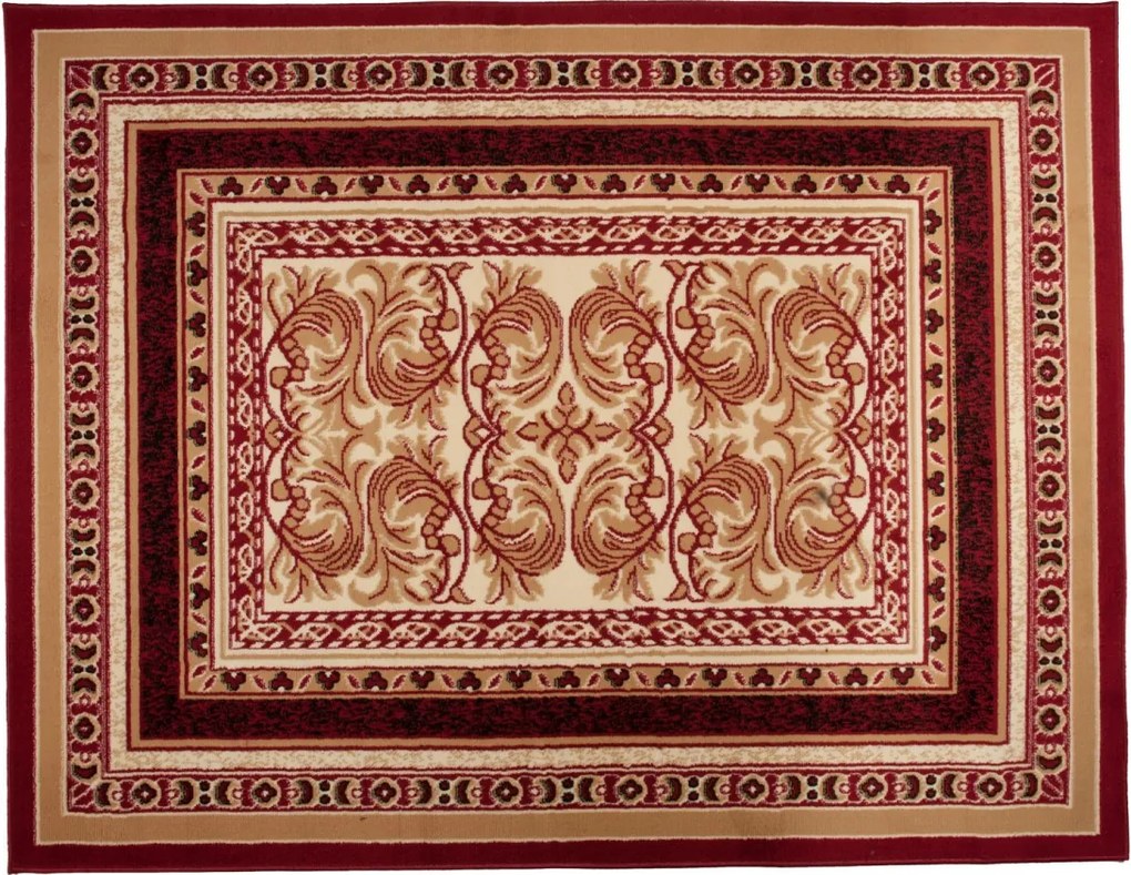 TA Koberec E950A ČERVENÝ ATLAS PP Rozmer: 130x190 cm