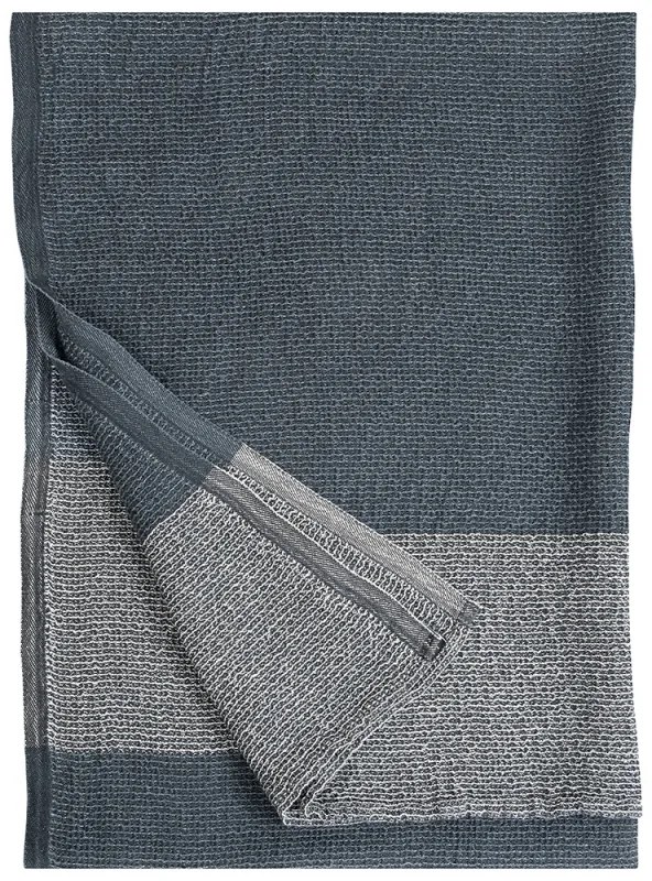 Uterák Terva, čierno-sivý, Rozmery 85x180 cm