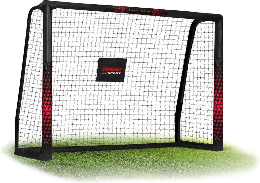 Neo-Sport Futbalová bránka 180 x 120 x 60 cm NS-463 čierno-červená