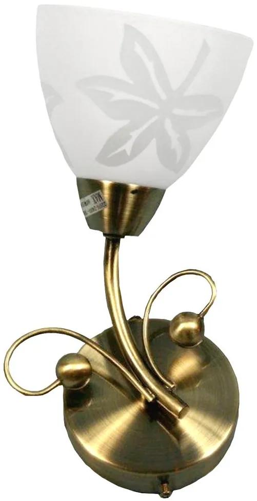 Candellux Lamp LEILA Nástenné svietidlo 1X40W E14 Patina 21-94356