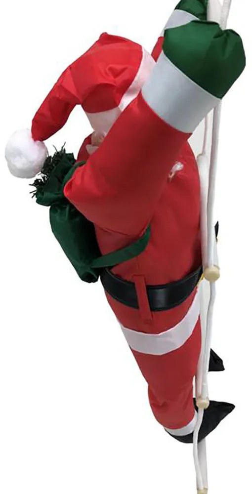 Mikuláš lezúci po rebríku, 120 cm