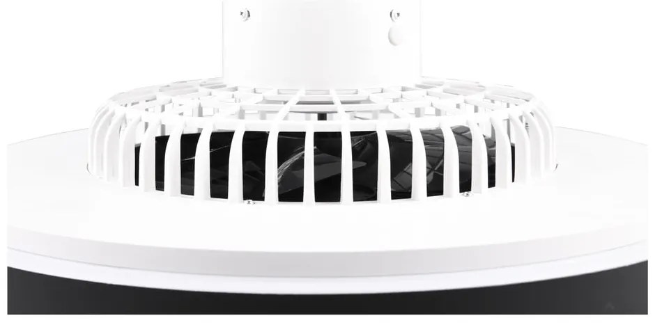 Matne čierne LED stropné svietidlo Halmstad – Trio